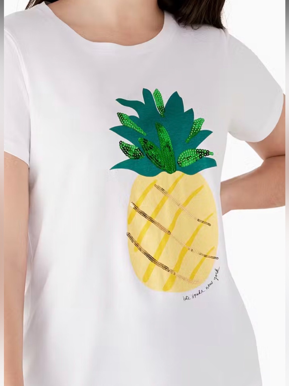Kate Spade Pineapple T-Shirt- NEW